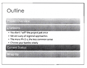 overview slide