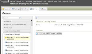 mmsd legal notices