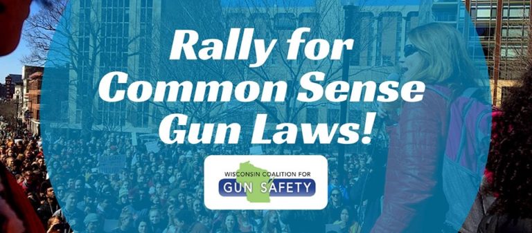 Rally for Common Sense Gun Laws Wednesday