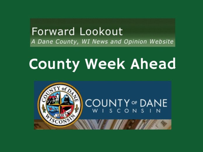 County week ahead