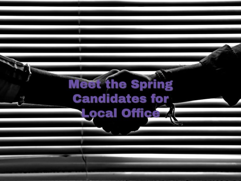 Meet the Local Government Spring Candidates (Updated x 2)