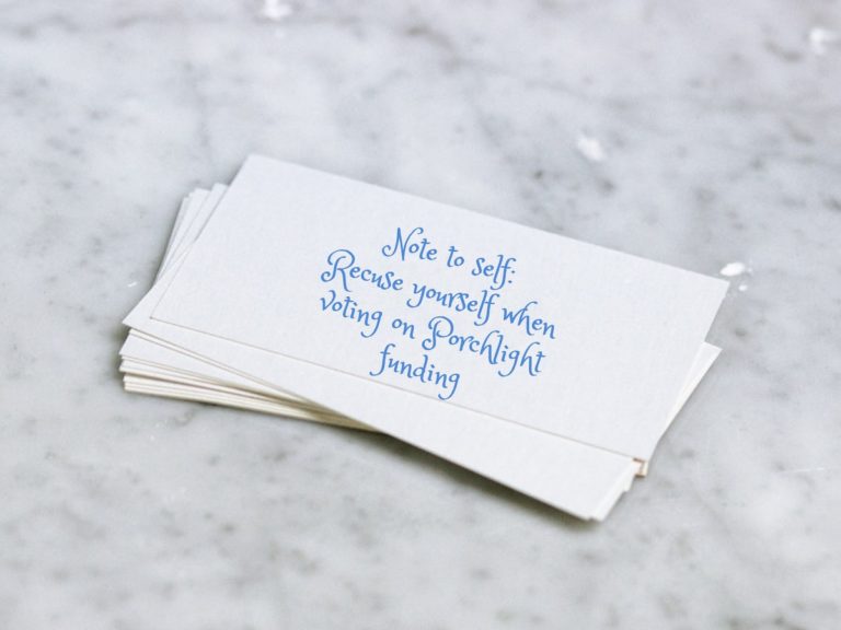 Alder Sheri Carter’s Undisclosed Conflict of Interest