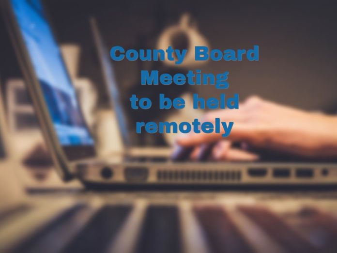 dane county board to meet remotely