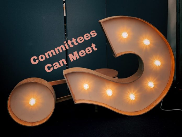 madison city committees can meet