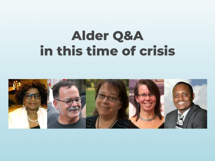 alder q&a in this time of crisis