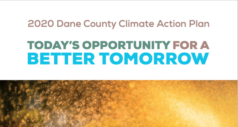 dane county climate action plan