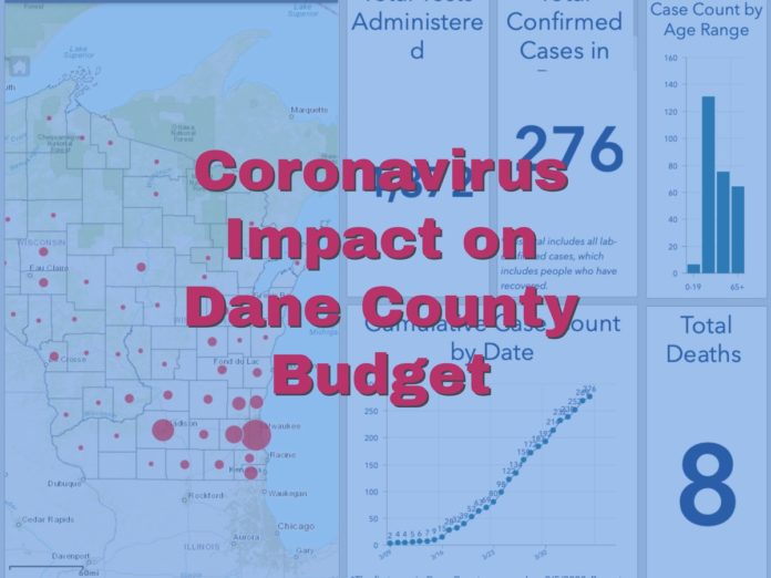 dane county budget and coronoavirus
