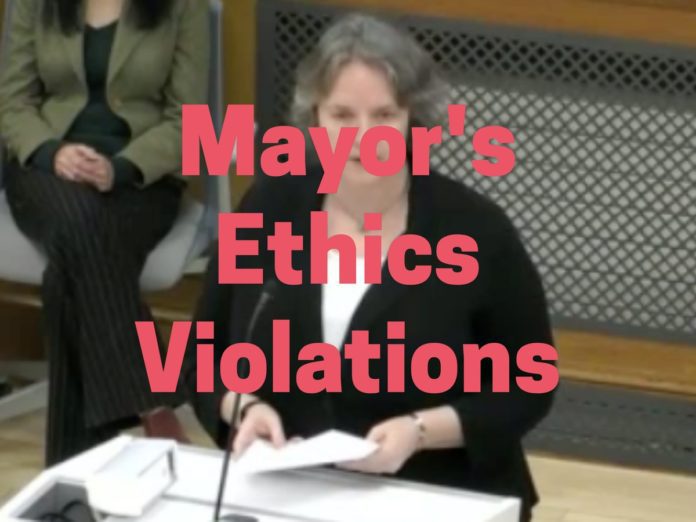 madison mayor's ethics violation