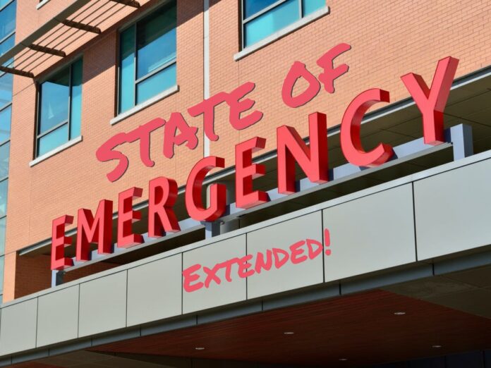 state of emergency extended