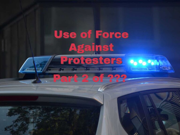 Madison Police Reported “Use of Force” Incidents for 5/30 & 5/31 – Part 2