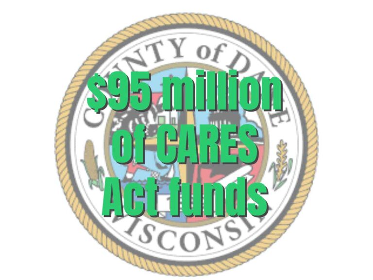 How will Dane County Spend its $95M in CARES Act money