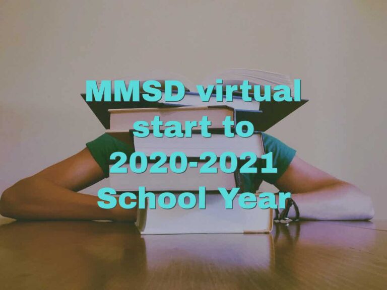 MMSD will be all virtual to start the school year