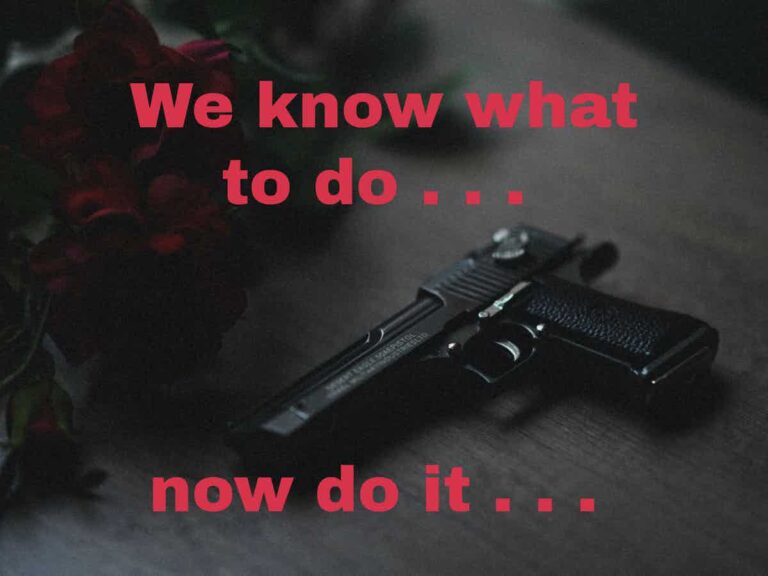 We know what we need to do to curb gun violence