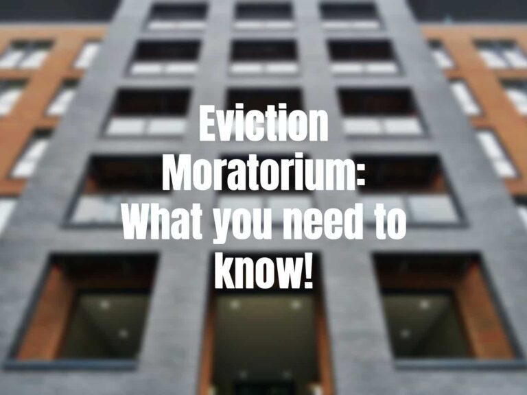 What you need to know about the CDC Eviction Moratorium