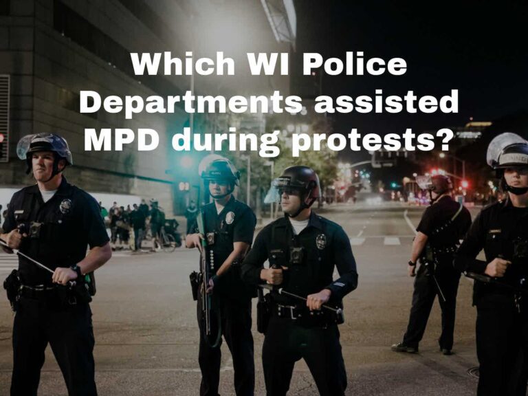 Which departments were aiding Madison during the May 31-June 2 initial protests?