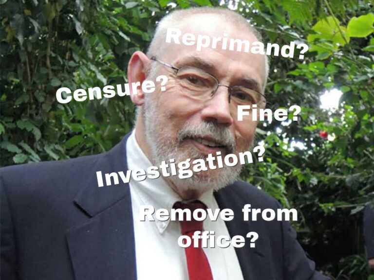 What penalties could Alder Paul Skidmore be facing?