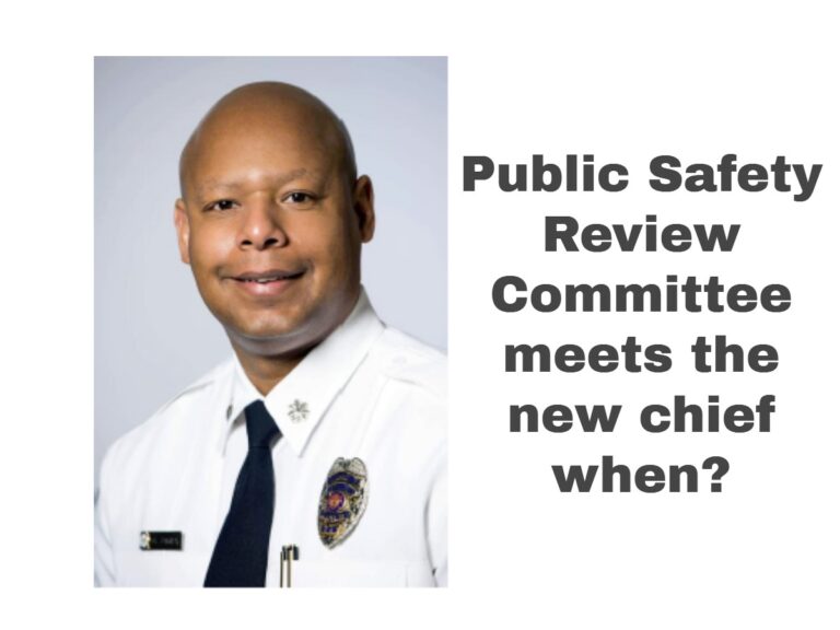 New Police Chief Shon Barnes blows off Public Safety Review Committee
