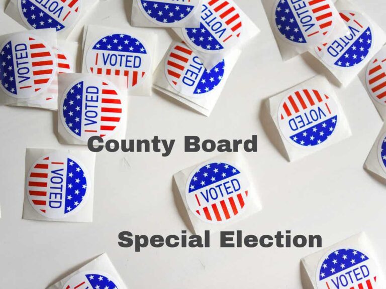 Another County Board Resignation/Appointment/Barely Noticed Special Election