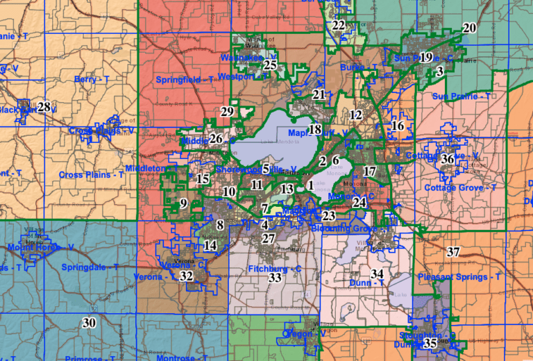 Dane County – 10 Supervisors not running for re-election