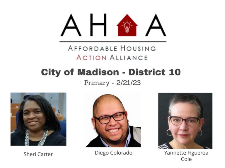 Madison District 10 Candidates on Affordable Housing