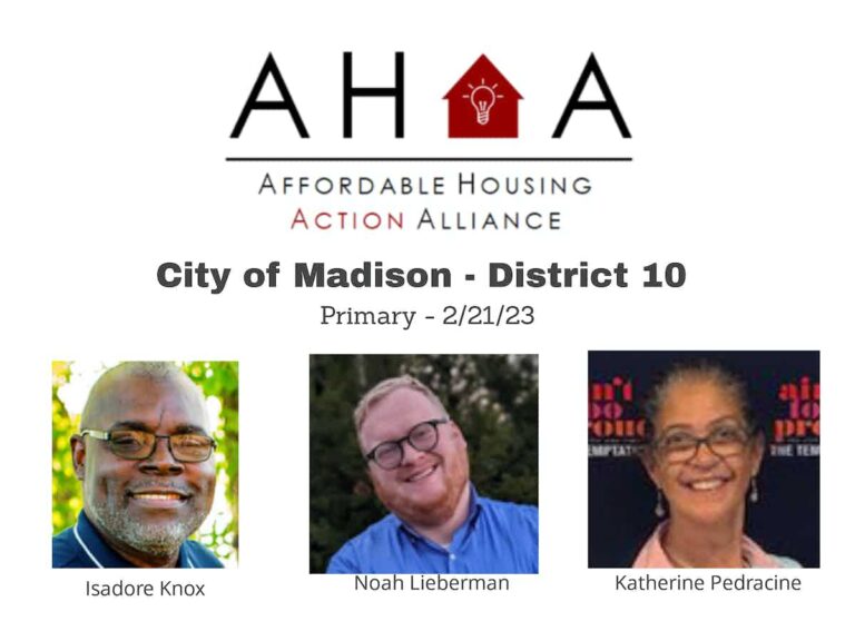 Madison District 14 Candidates on Affordable Housing