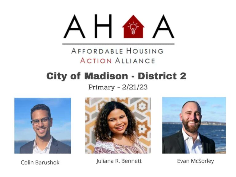 Madison District 2  Candidates on Affordable Housing