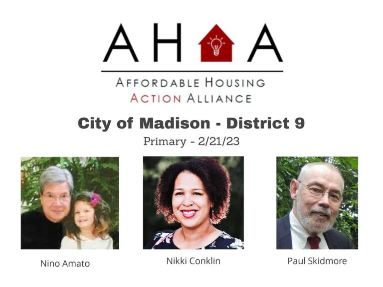 Madison District 9 Candidates on Affordable Housing