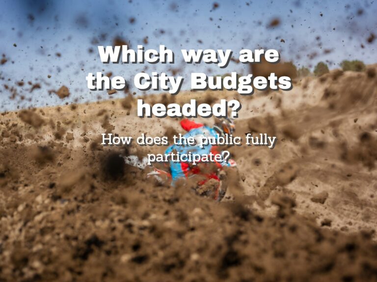 City Budget Process Clear As Mud