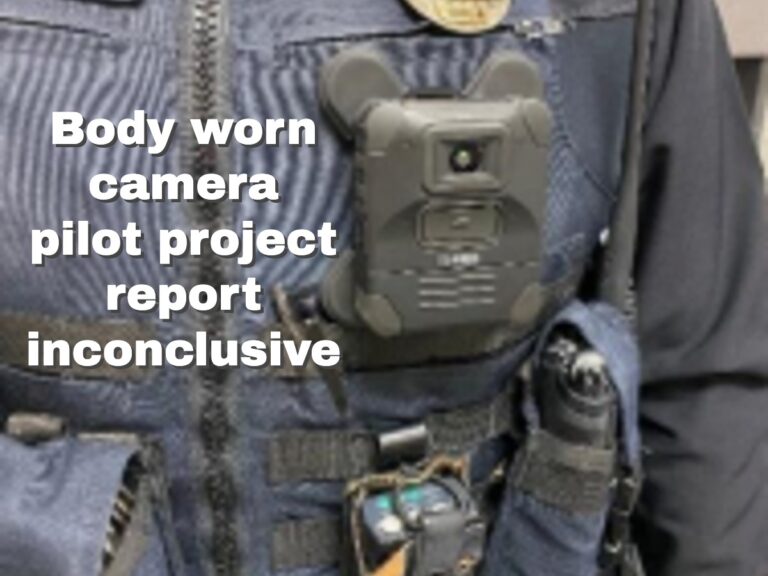 Deeper Dive into Body Camera Report